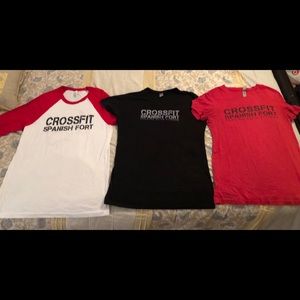 CrossFit shirts 💪🏼 price is for all 3 shirts!